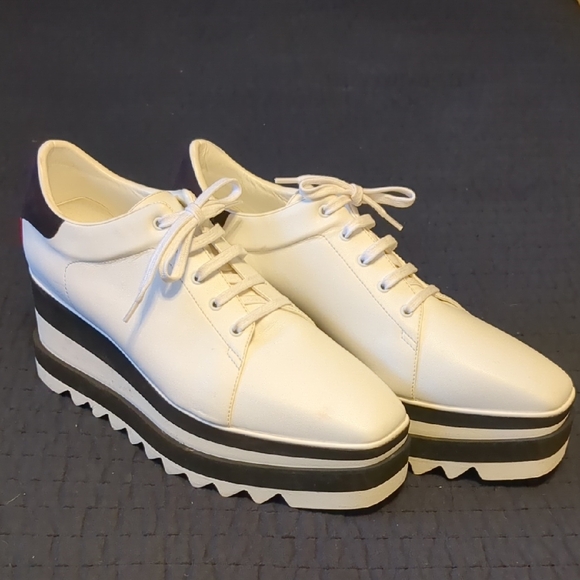 Stella McCartney Elise Platform Sneakers Sz. 40.5 - Picture 1 of 13